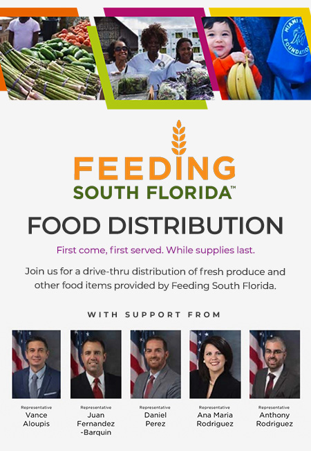 Feeding South Florida Event Food Distribution 3/27/20